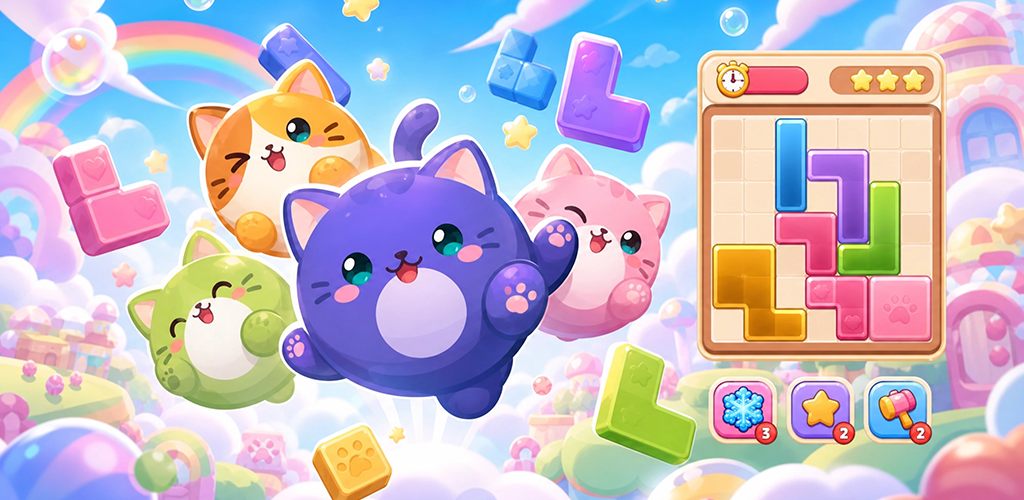 KittenDrop Blocks promotional art